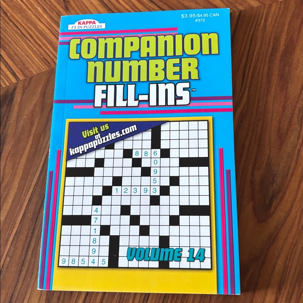 👛 (ANY 2/$15) Bundle of KAPPA Companion Fill-Ins 371 Puzzles - Picture 5 of 7
